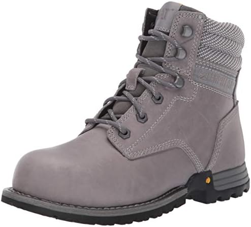 Cat Footwear Women's Paisley 6" ST Industrial Boot, Dolphin, 10 Wide