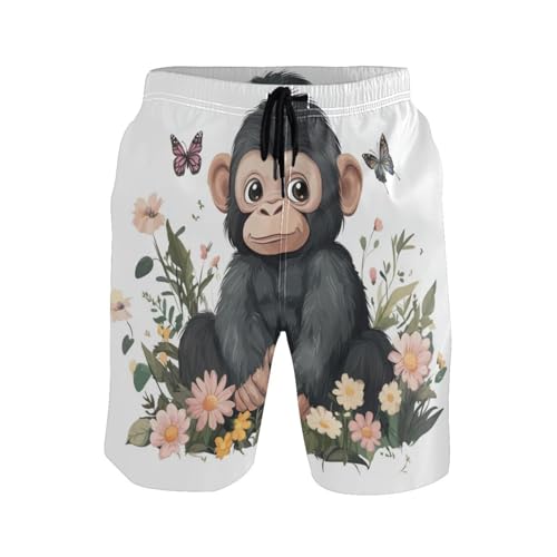 Short de compression respirant avec doublure anti-frottement gym et fitness