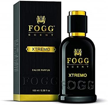 Fogg Scent Xtremo Perfume for Men, Long-Lasting, Fresh & Powerful Fragrance, Eau De Parfum, 100ml