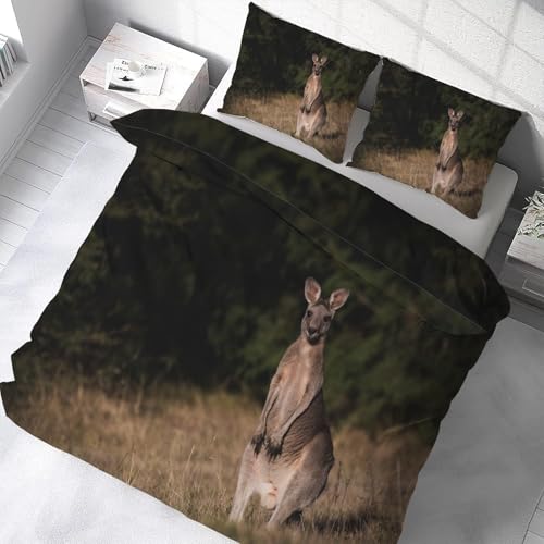 Housse de couette écureuil 200x200 microfibre douce avec zip - 5
