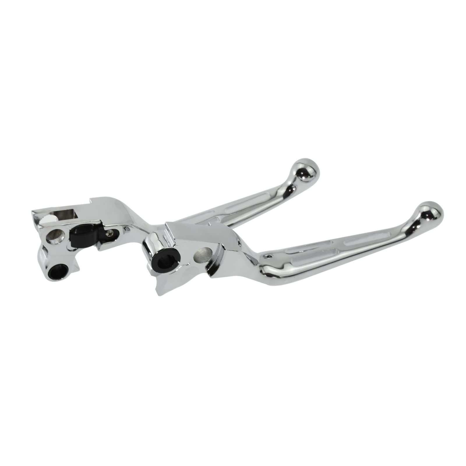 Leve Freno E Frizione In Alluminio CNC Per Harley Sportster, Dyna, Touring, Softail - Nere