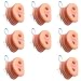 Proumhang 8 Stück Halloween Schweinenase Kostüm Neuheit Schweinenase Schweineschnauze Cosplay Maske mit Gummiband für Kinder Partyzubehör