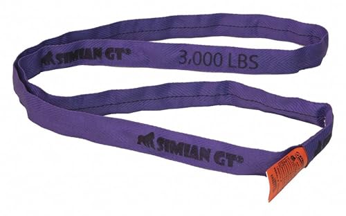 Round Sling, Endless, 5/8in. Dia, 4ft. L