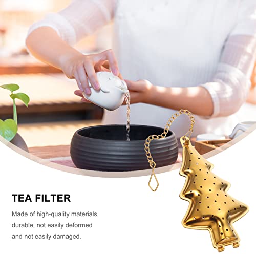 Hemoton 2 Unidades de Filtros Creativos de Té Infusor de Té de Acero Inoxidable Cesta de Colador Diseñada para Hacer Té… - Imagen 5