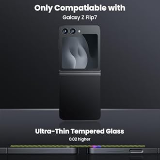 WSKEN for Z Flip 7 Camera Lens Protector Case Cover - Ultra HD Anti-Reflective Tempered Metal Glass Anti Scratch Rear Camera Screen Protector Film for Samsung Galaxy Z Flip 7 5G Accessories,Colorful