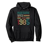 Photo Gallery awesome since june 1985 37 years old 37th birthday vintage felpa con cappuccio Photo Gallery awesome since june 1985 37 years old 37th birthday vintage felpa con cappuccio