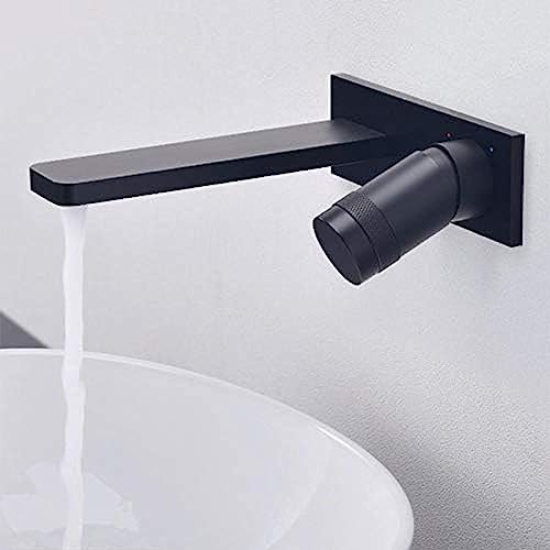 Tub bathroom kitchen water faucet mural noir pour gagner de la place