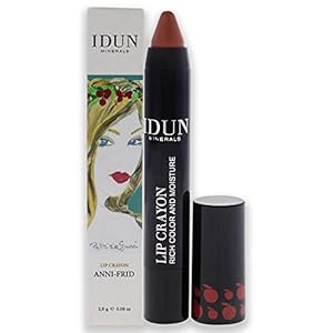 Lip Crayon – 402 Anni-Frid by Idun Minerals for Women – 0.09 oz Lipstick