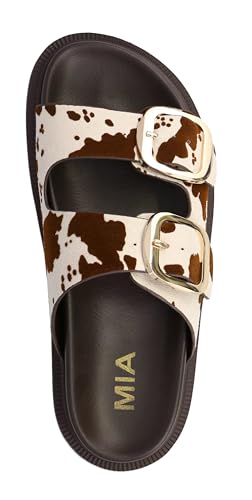 Image of MIA Women's Gen Double Buckle Slide Sandals