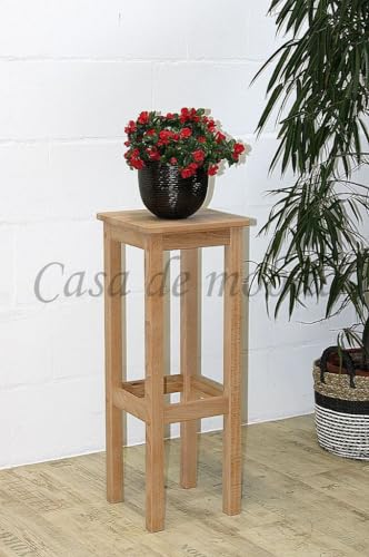 CASA Blumentisch 32x85x32cm Anton Kernbuche massiv Natur geölt