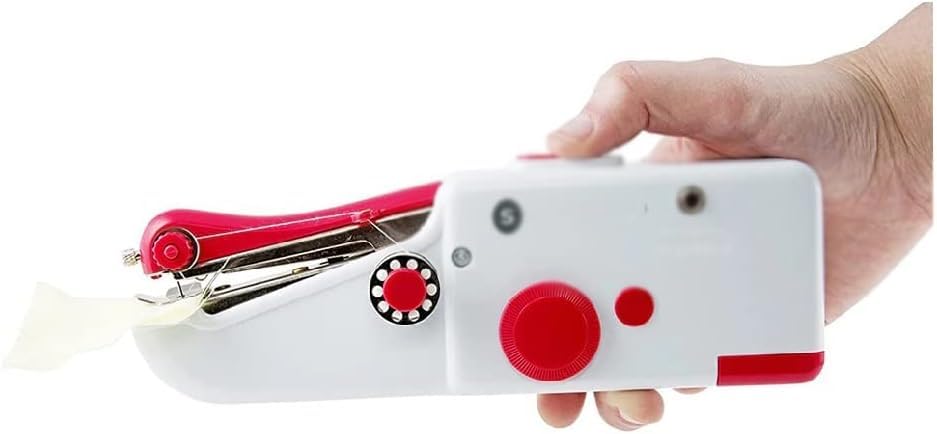Mini draagbare handnaaimachine Naaien Draagbare mini-naaien Huishoudelijke reparatieset Naaien - Image 3