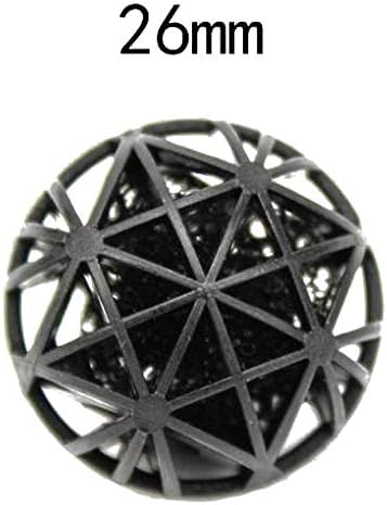 Aquarium Black Bio Filter Balls 50 PCS X 1.4 Inch /200 PCS X 0.6 Inch / 100 PCS X 1.0 Inch Filter Media Bio Balls for Canisters Filters…