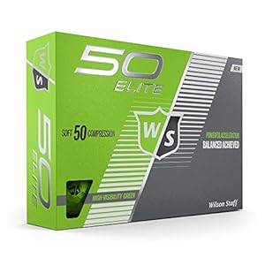Wilson Staff Fifty Elite Golf Balls (One Dozen)