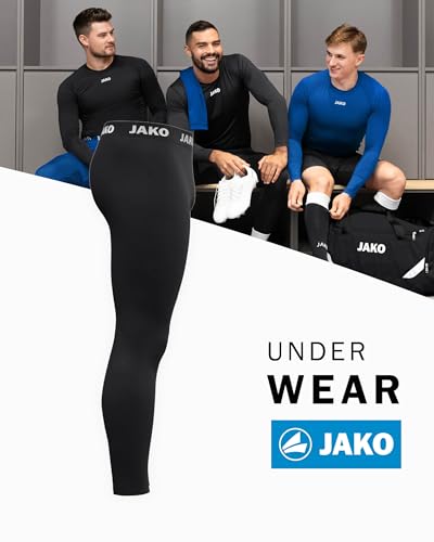 JAKO Unisex Long Tights Function, schwarz, L