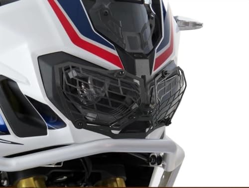 Cache calandre phare CRF1000L protection grille moto trail