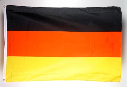 Bandera de Alemania (sin asta, 90 x 150 cm)