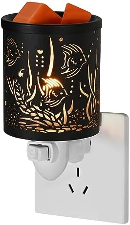 Plug in Wax Warmer,Wax melt Warmer,Candle Wax Burner, Candle Warmer,Candle Melter,Wax Warmer,for Home Office Décor and Gifts for Holiday(Oceans)