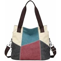 SIVENKE Bolso de Lona para Mujer Bolso de Las Señoras de la Lona