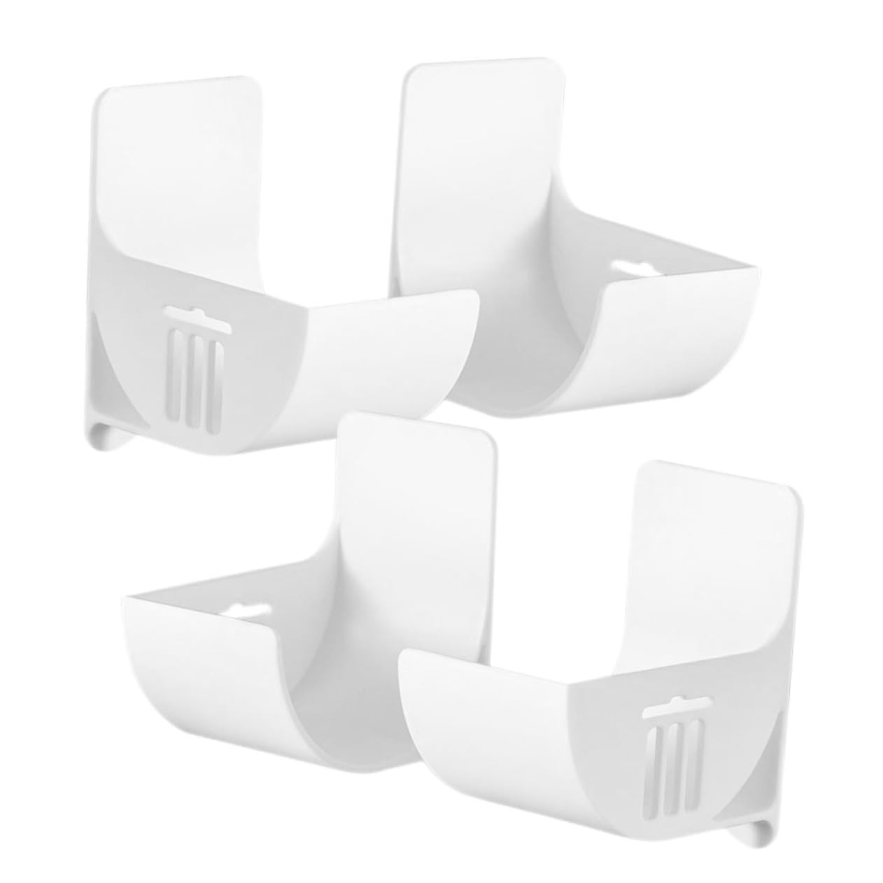 Garneck 5 Set Porta Sacco della Spazzatura Salva Borsa della Spesa Organizzatore di Sacchetti per Rifiuti Dispenser per Sacchetti di Immondizia Salvaborse da Parete Plastica 4 Pezzi * 5