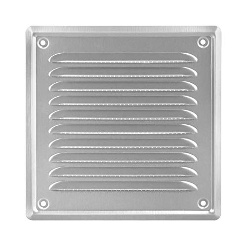 Preisvergleich Produktbild ADGO® Hochwertiger Edelstahl Lüftungsgitter 100 / 165 / 230x165mm Abluftgitter Einschraubgitter Lackiert Kaminlüftung Insektenschutz Korrosionsbeständig