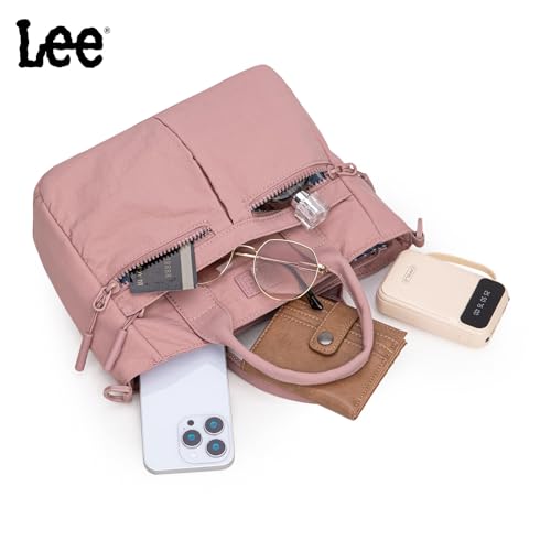 Image of Lee Small Crossbody Bag for Women Nylon Tote Bag with Multiple Pockets