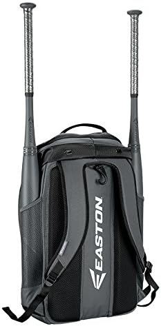 EASTON PROWESS Bat & Equipment Softball Backpack Bag | Designed for the Female Athlete | 2019 | 2 Bat Sleeves | Vented Shoe Pocket | Felt Lined Top Pocket w/ Flip Up Mirror | Helmet Strap | Fence Hook