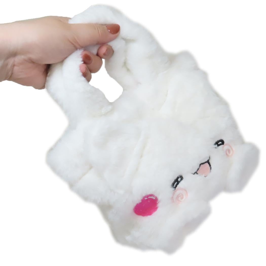 Amazon.co.jp: ケイカンパニー はなまるおばけ ふわもこミニトート