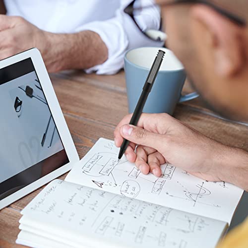 0.7Mm Rollerball Fine Point Pen, 12 Pack Blue Colored Pens, Pens Fine Point, Smooth Writing, Pens Bulk For Office Supplies, Uniball Sells Gel Pens, Ballpoint Pens, Ink Pens, Black Pens, And Red Pens #TOP5