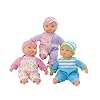 Madame Alexander 8-inch Little Cuties Mini Baby Doll, Blue, Light Skin Tone