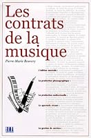 Les contrats de la musique 2907366505 Book Cover