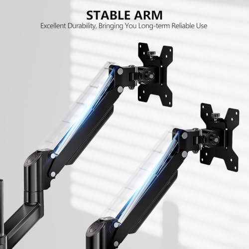 Image of WALI Dual Monitor and Laptop Stand for 17 inch Notebook and 32 inch Screens