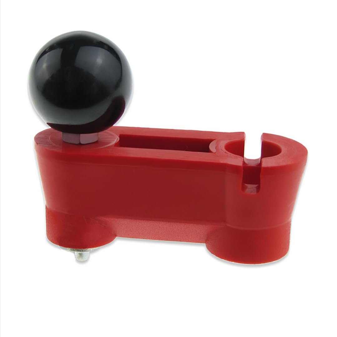 3503800 - Rodillo de masa para pizza, ajustador de grosor rojo, 52 x 20 pulgadas