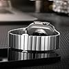 Bandsie Strap Compatible with Apple Watch Straps 45mm 44mm 49mm 42mm, Solid Stainless Steel Adjustable Metal Strap for Apple Watch Ultra/Ultra 2/SE/SE 2/Series 9 8 7 6 5 4 3 2 1, Silver #1