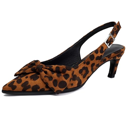 Pumps talons kitten femme bout pointu slingback satin noir pour tenue de soirée et bureau