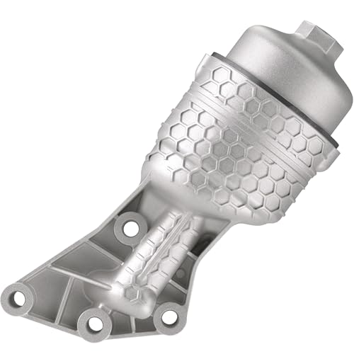 26300-3LAA0 Upgrade Aluminum Oil Filter Housing Complete Assembly Fit for Kia Telluride 20-24 Sedona 19-21 Sorento 19-20 Cadenza 17-20 Hyundai Genesis G80 17-20 Palisade 20-24