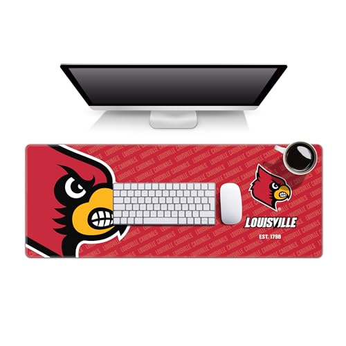 YouTheFan NCAA Louisville Cardinals Logo Series Desk Pad SMU