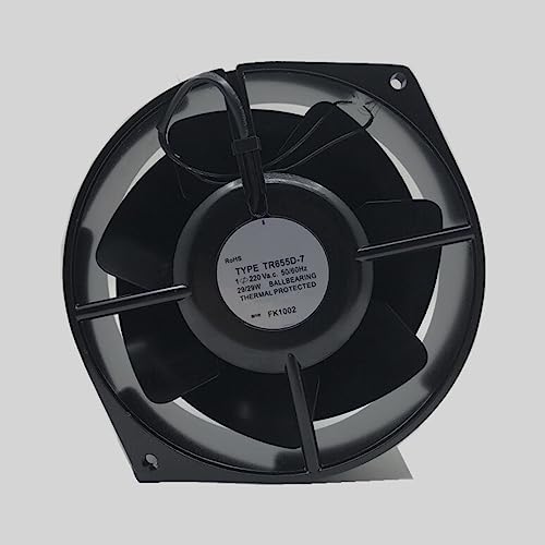 QXSJEDYCH AC220V 29W 2 Cables 172x150x55mm 172mm Ventilador de refrigeración Resistente a Altas temperaturas Totalmente metálico TR655D-7