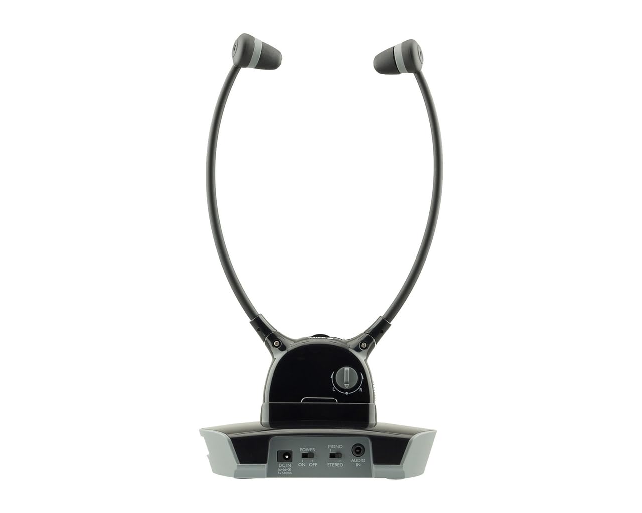 CGV Hel Dolfin Duo Casque TV Stéthoscopique Noir
