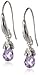 Sterling Silver Sky Blue Topaz Briolette Dangle Earrings