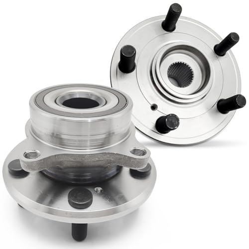 Pair 513293 Front Wheel Bearing Hub Assembly Compatible with Honda Odyssey 2011 2012 2013 2014 2015 2016 2017 Hub Bearing, 5 Lugs w/ABS by KNOLET - Used condition - US$78.19