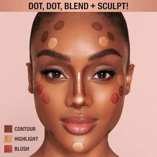Image of Charlotte Tilbury Hollywood Liquid Contour Wand - Easy-to-Use Contour Stick & Liquid Bronzer for Sculpting & Shaping - Leaves a Natural-Looking Sculpted Finish