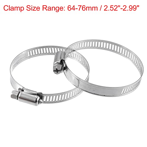 A ABSOPRO 63mm 2.5 ID 90 Gradi Silicone Riduttore...