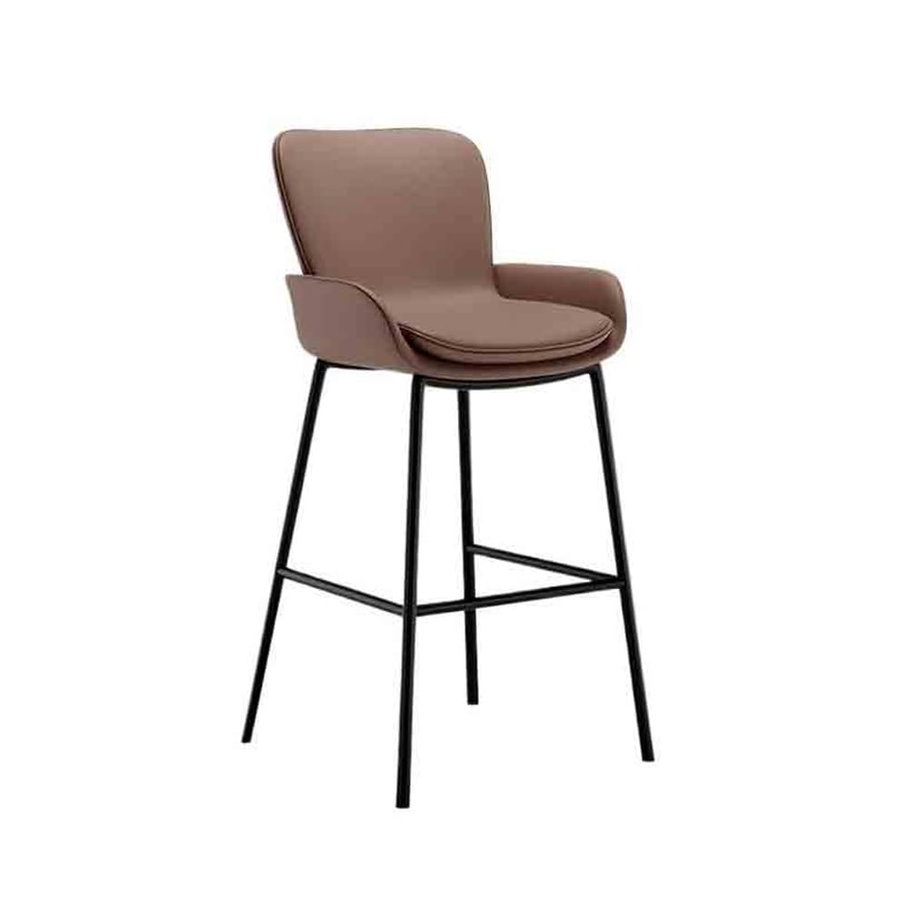 Tabouret de bar moderne marron pour sublimer votre îlot central de cuisine