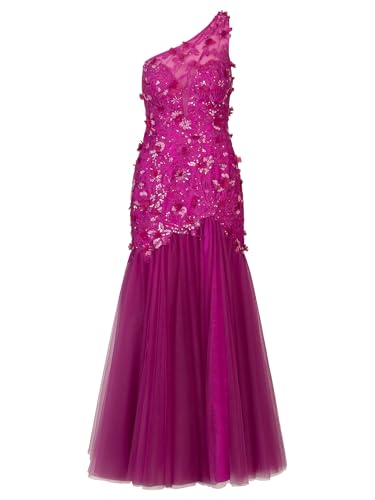 Robe de soirée longue asymétrique noire à une épaule dénudée