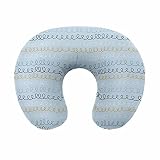 Little Tots Baby Nursing Pillow Cover Removable Pillow Slipcover for Breastfeeding Moms, Soft Plush