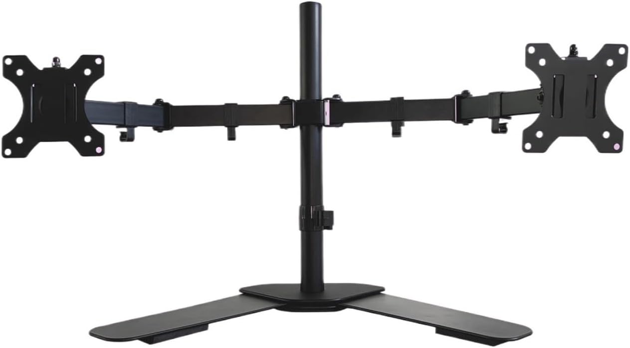 Rotatable monitor stand without drilling(DualScreenDisplayBracket)