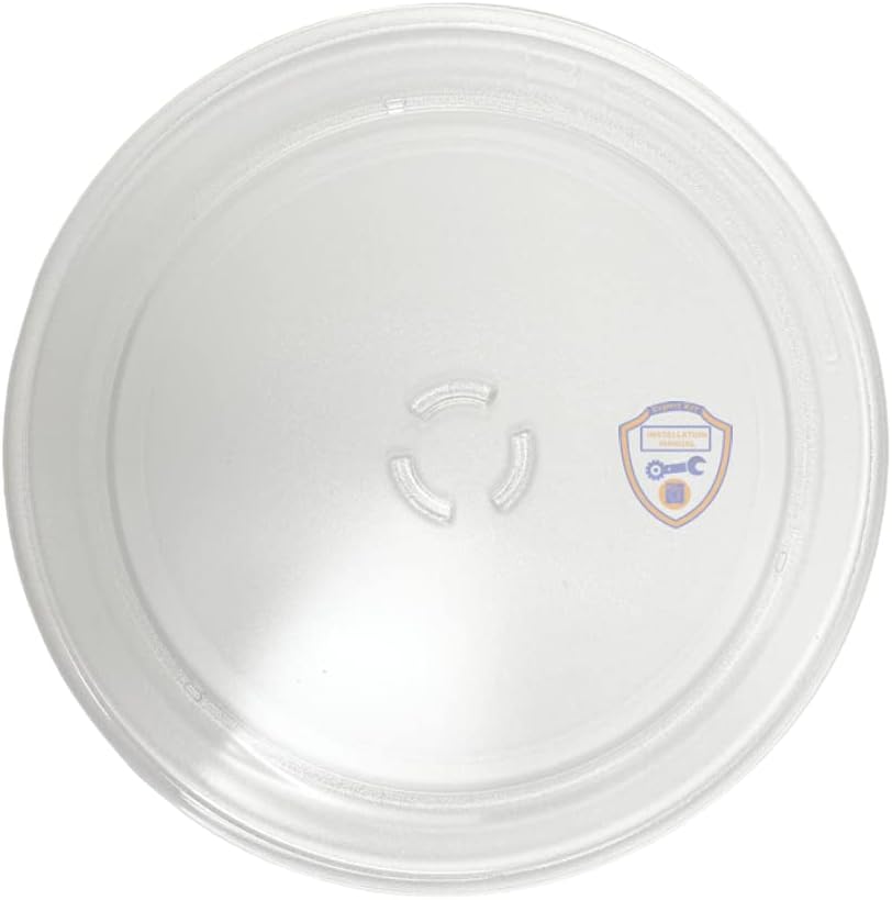 CK9900147 Compatible with KitchenAid Microwave Glass Plate/Microwave Glass Turntable Tray Plate 9.6 (12" Diameter or 11.75)