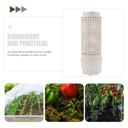 Tour de compostage souterraine durable en plastique robuste de terrasse - 4