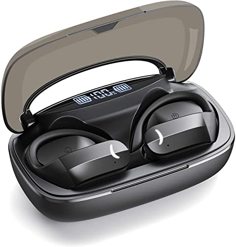 【2022 Newest】 BYRORAS Kabellose Bluetooth-Kopfhörer, Geräuschunterdrückung, In-Ear-Kopfhörer, Touch-Steuerung, Stereo-Bass, 200 Stunden Wiedergabezeit Cover