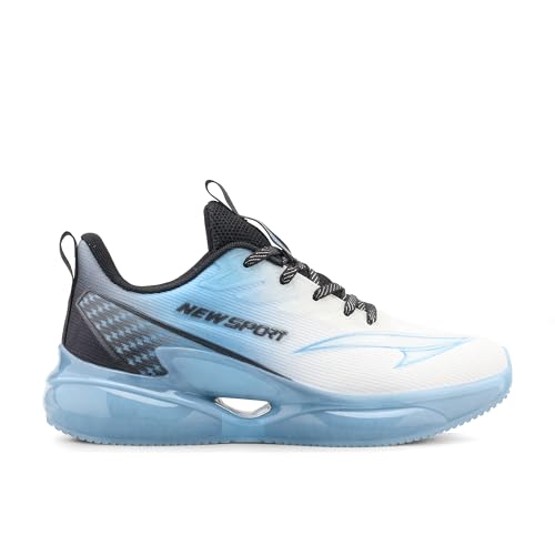 Image of ASIAN Quantum-27 Men's Sports Running Shoes with See-Through Air Sole, Memory Foam Comfort, Breathable Knit Upper & Stylish Athletic Performance Design